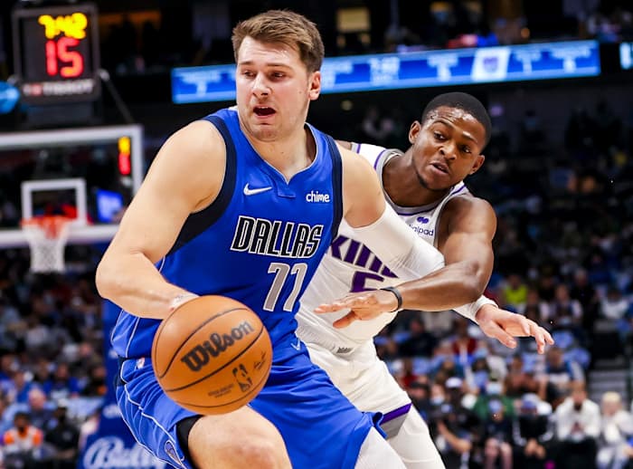 Luka Doncic, Dallas Mavericks, De'Aaron Fox, Sacramento Kings